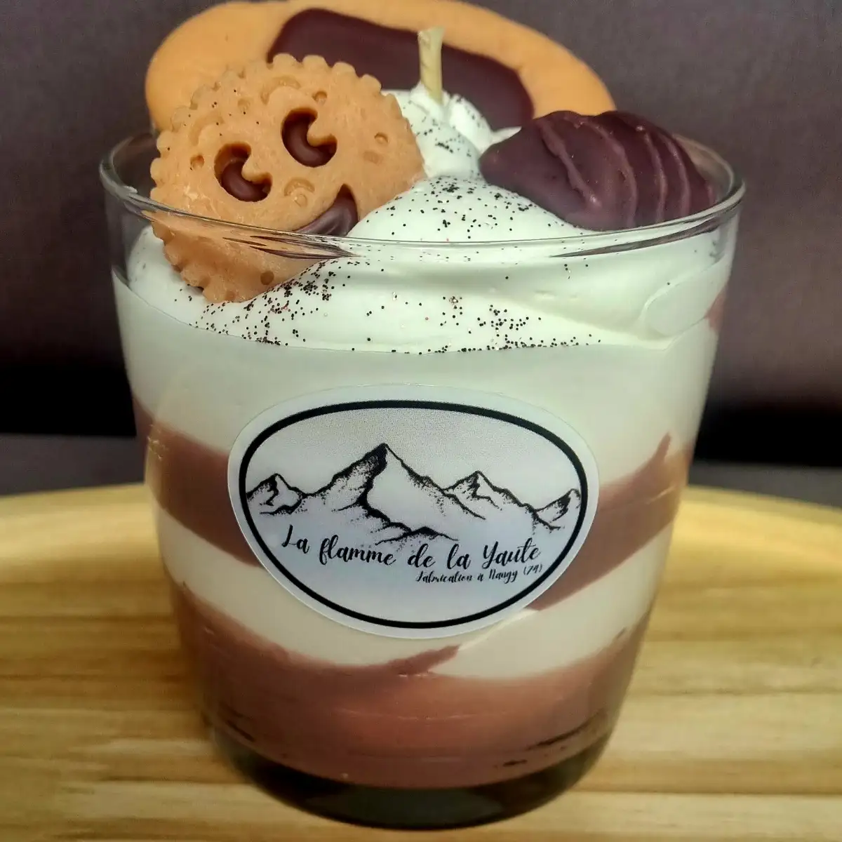 Bougie chocolat viennois