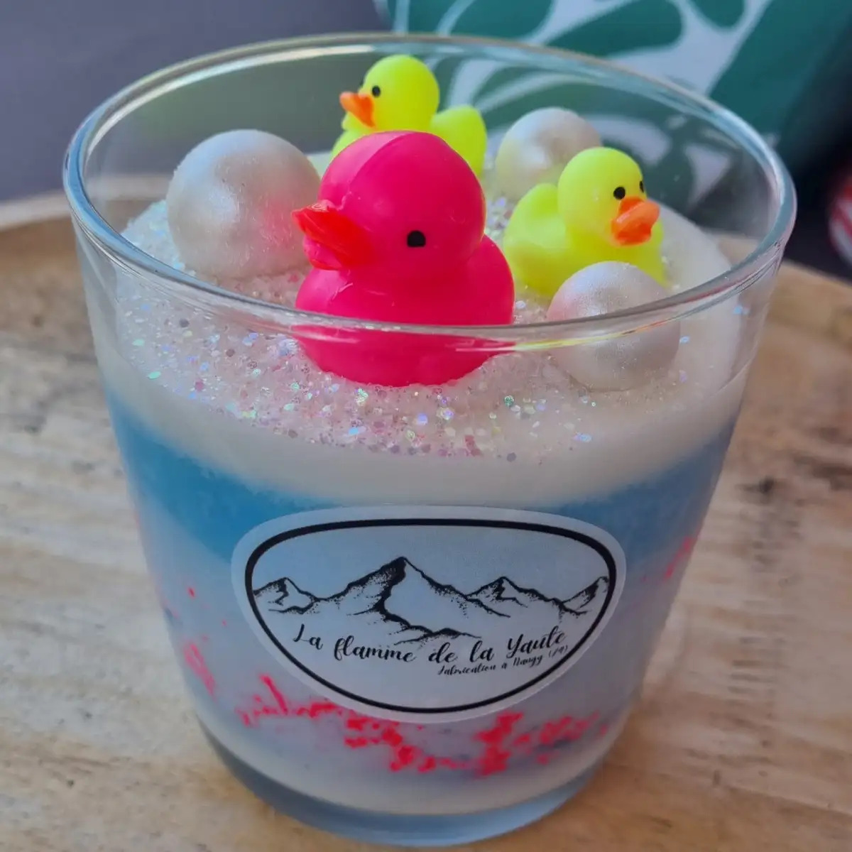 Bougie bulles de bain